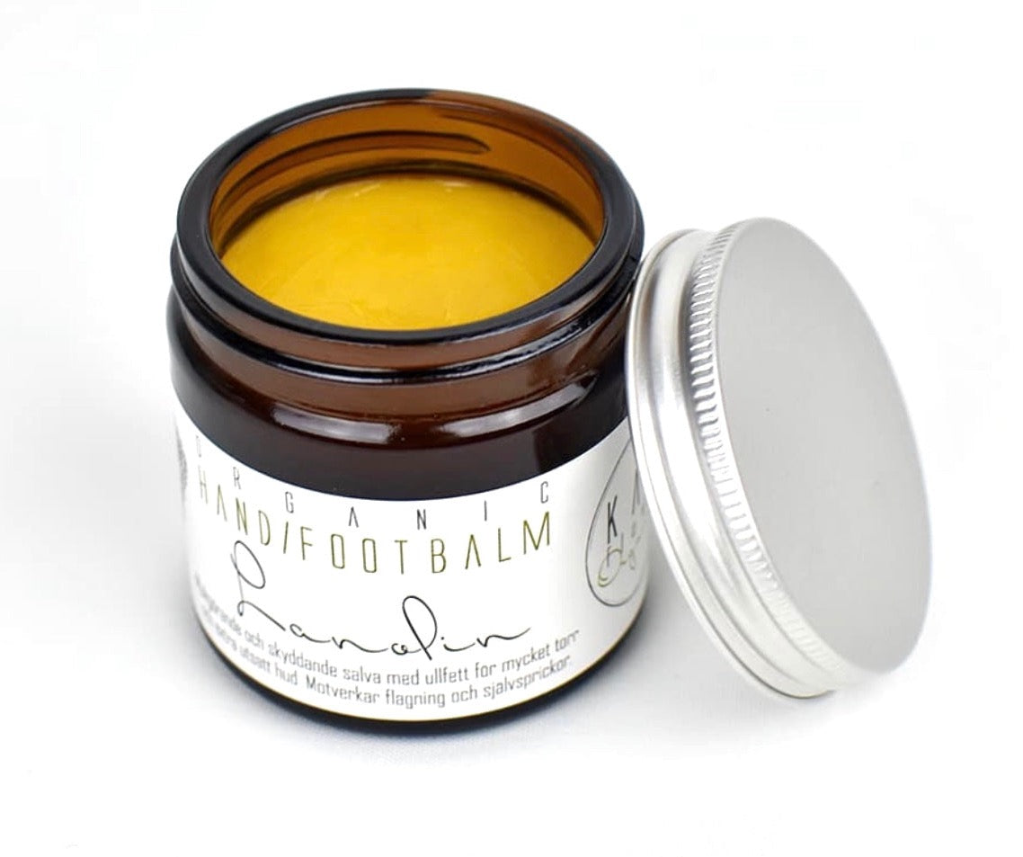 Hand-/Fotsalva med Lanolin - Rosmarin Apelsin