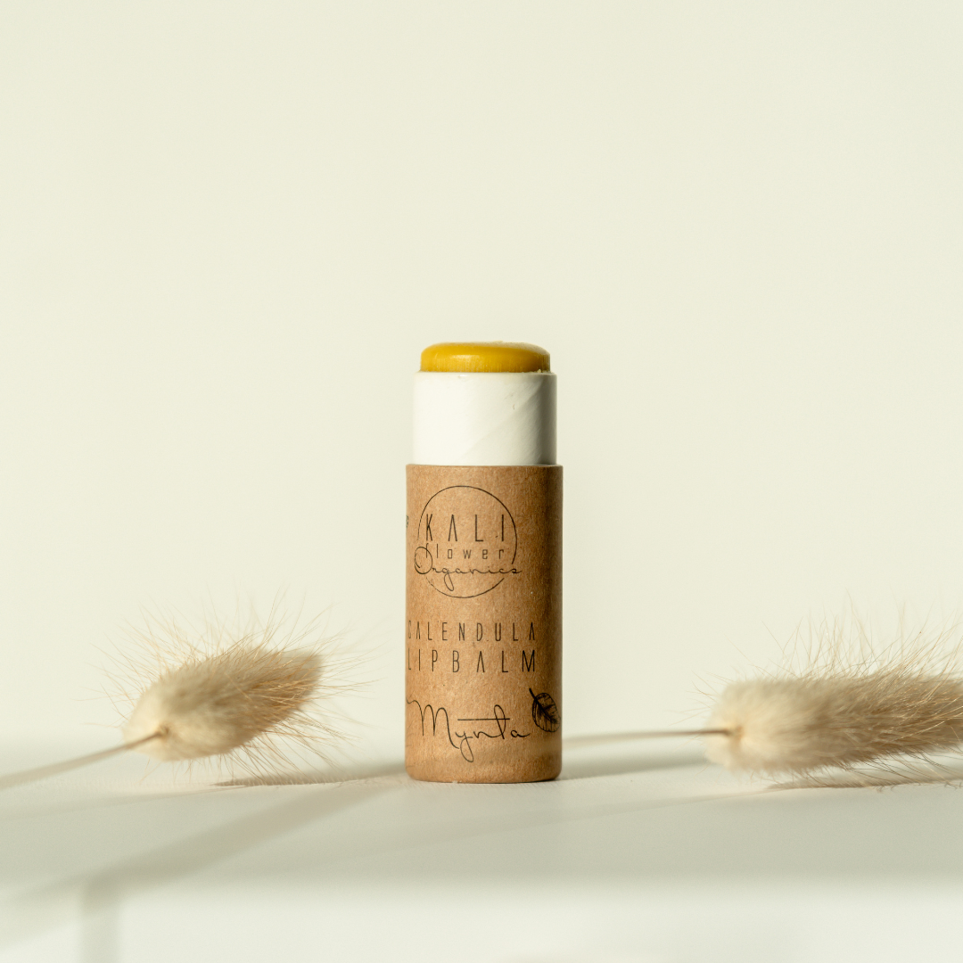 Zero Waste Avocado Calendula Organic Lip Balm