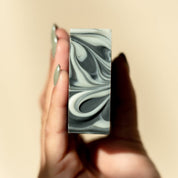 Ekologisk handgjord tvål -  Coal & Clay - Detox Soap med Tea tree, Lavendel och Mynta