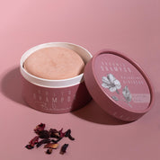 Shampoo bar BALANCE - with hibiscus and pink clay