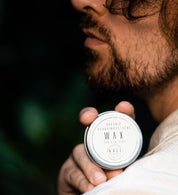 Organic Mustache Styling Wax - Juniper Pine