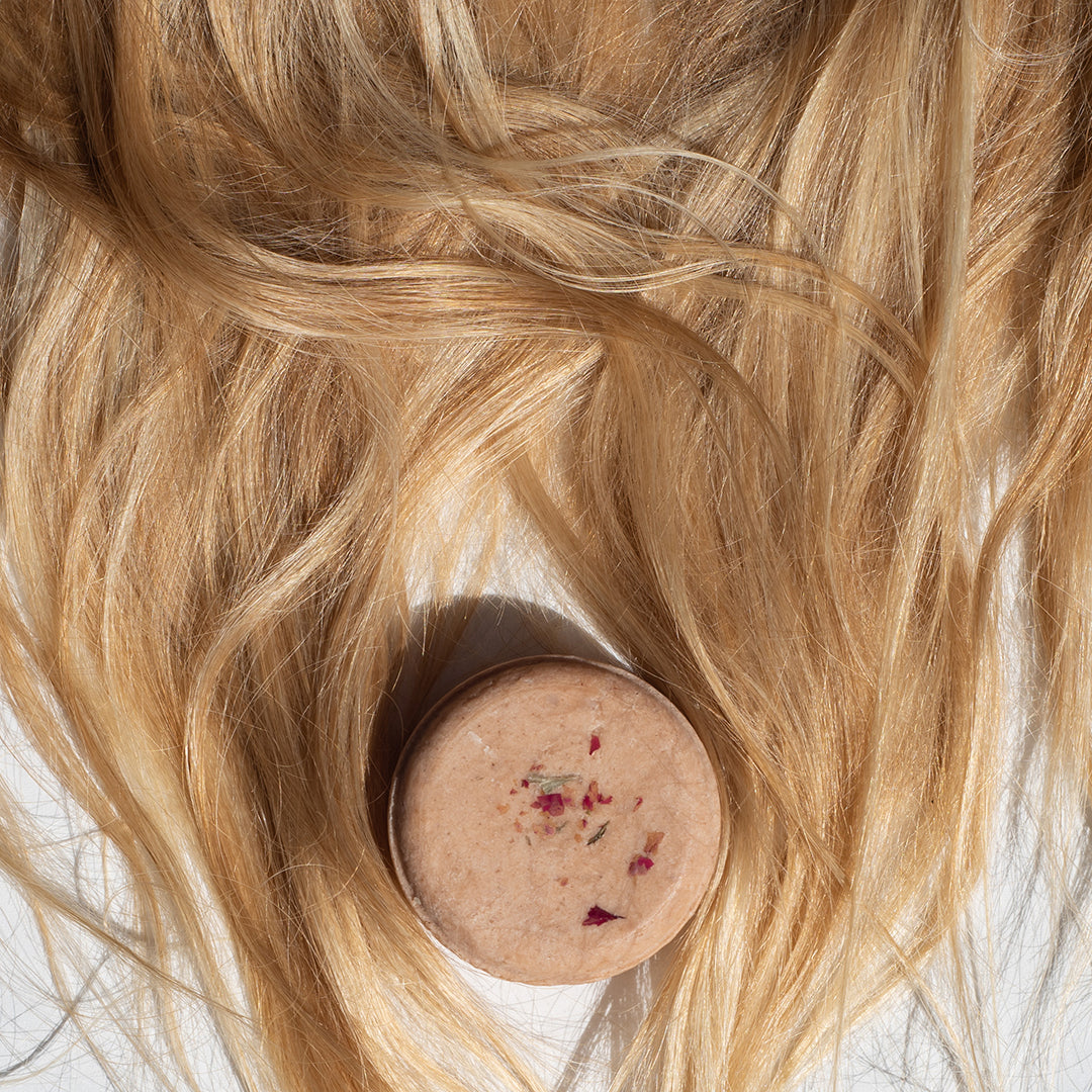 Schampokaka BALANCE  - med hibiskus och rosa lera